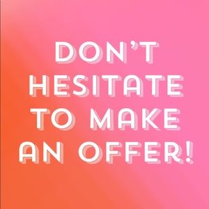 Always open to offers! Don’t miss out! 🤎